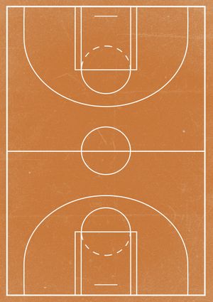 Basketball 21x30