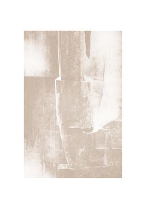 Beige Abstract 2 70x100