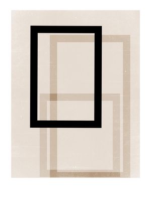 Beige Abstract 30x40