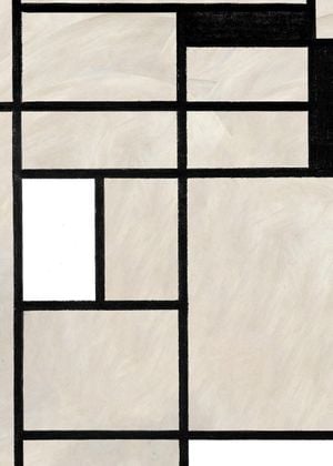 Beige Mondrian