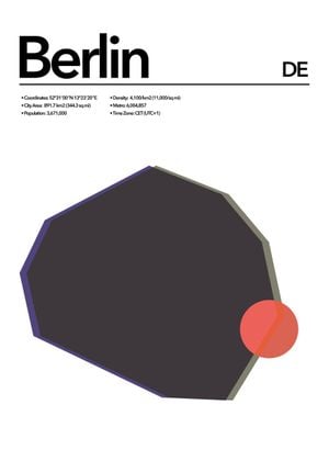 Berlin Abstract 50x70