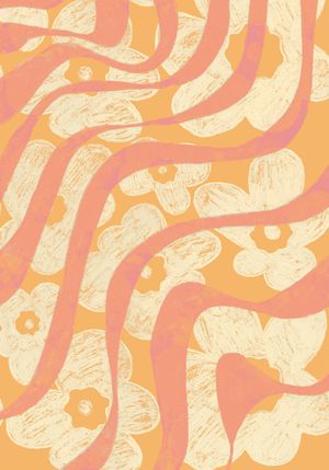 Between The Petals 70x100