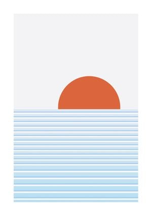 Binary Sunset 21x30