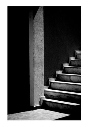 Black Marble Stairs 21x30