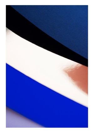 Blue Paperfold 21x30