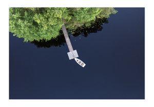 Boat In The Open 100x70