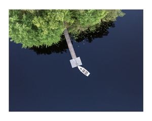 Boat In The Open 50x40