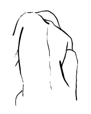 Skin Study 1 40x50