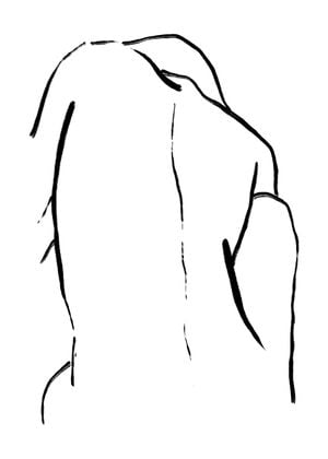 Skin Study 1 50x70