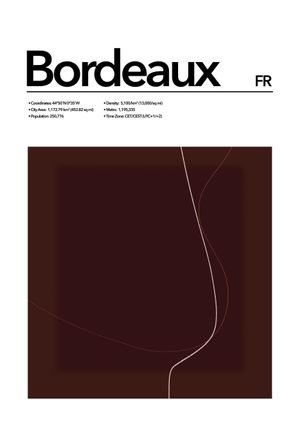 Bordeaux Abstract 21x30