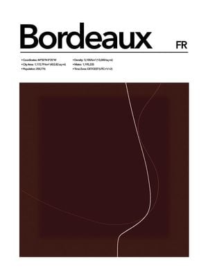 Bordeaux Abstract 30x40