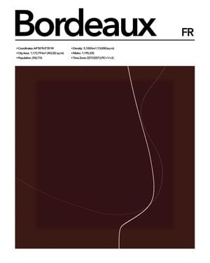 Bordeaux Abstract 40x50