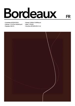 Bordeaux Abstract