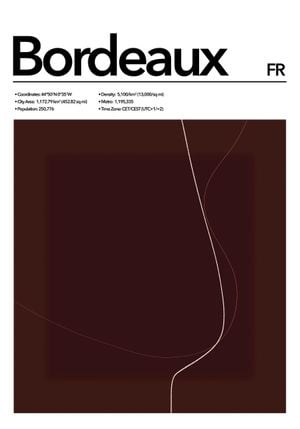 Bordeaux Abstract 70x100