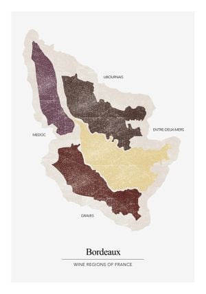 Bordeaux Region 70x100