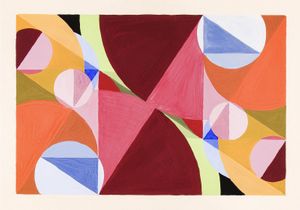 Broken By Perpendiculars   Schillinger 100x70