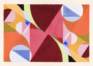 Broken By Perpendiculars   Schillinger 30x21