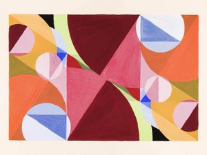 Broken By Perpendiculars   Schillinger 40x30