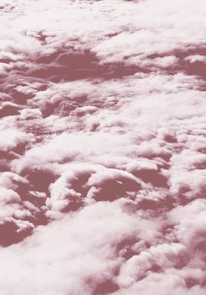 Bubblegum Clouds 70x100