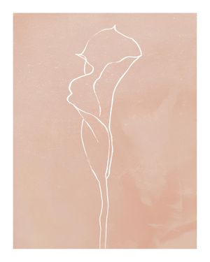 Bud Outline 2 40x50