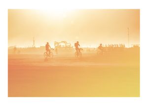 Burning Man 70x50