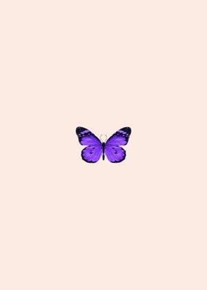 Butterfly Purple 50x70