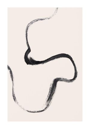 Calligraphic Abstract 70x100