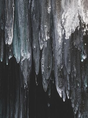 Canvas Drip 30x40