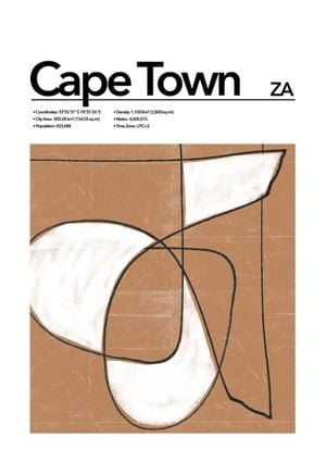 Cape Town Abstract 21x30