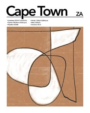 Cape Town Abstract 40x50