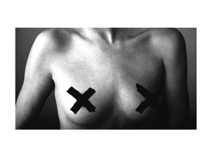 Censored Breasts 40x30