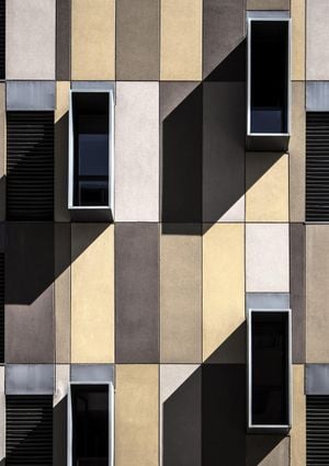 Checkered Wall 21x30