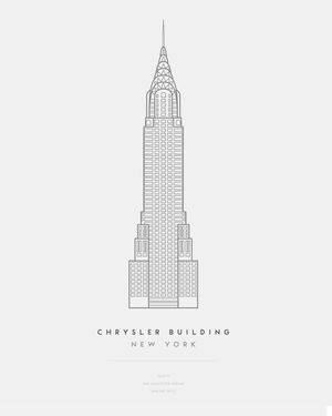 Chrysler Building 40x50