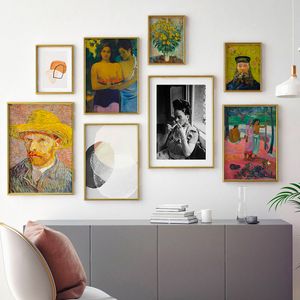 Colorful Artsy Photo Wall