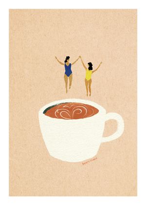 Coffee Party-50x70