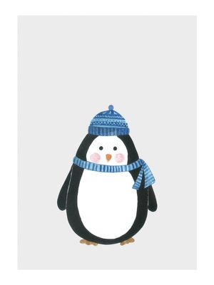 Cold Lil Penguin 30x40