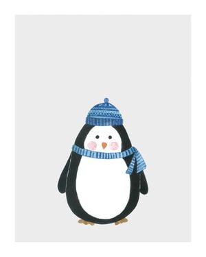 Cold Lil Penguin 40x50