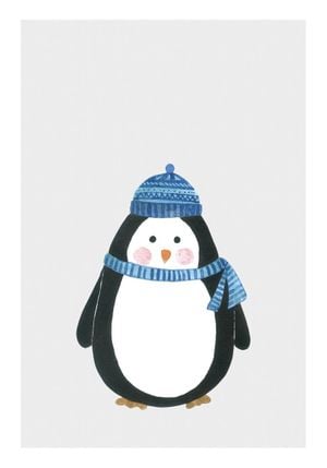 Cold Lil Penguin 70x100
