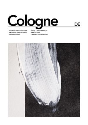 Cologne Abstract 21x30