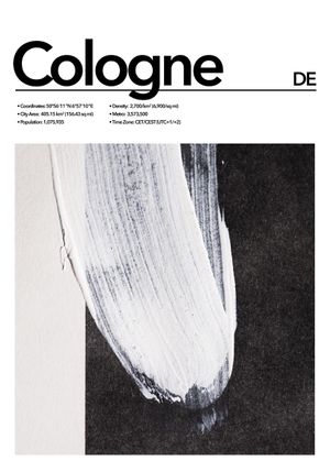 Cologne Abstract 70x100