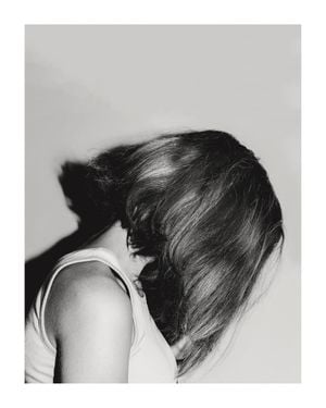 Contemplating Woman 40x50