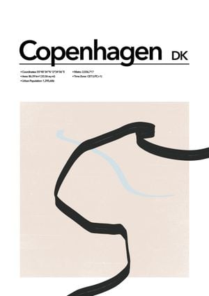 Copenhagen Abstract 21x30