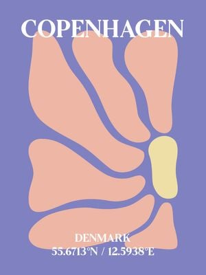 Copenhagen Pattern 30x40