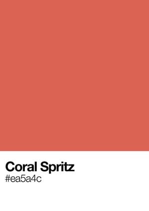 Coral Spritz 21x30