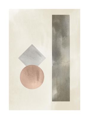 Cream And Pepper 30x40