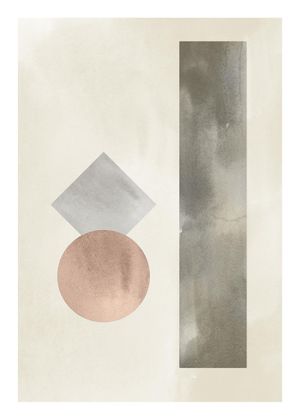 Cream And Pepper 50x70