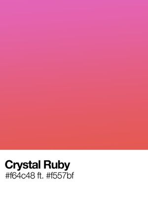 Crystal Ruby 21x30