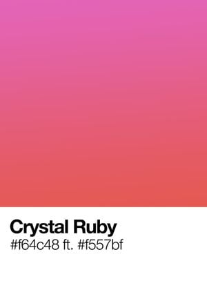 Crystal Ruby 50x70