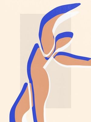 Cut Out Dance 30x40