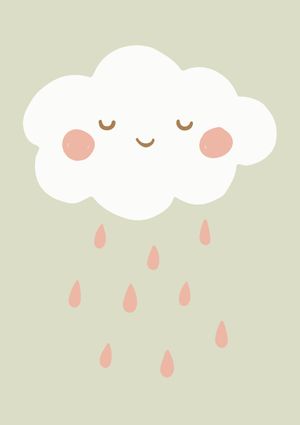Cute Cloud 21x30